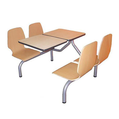 四人曲木快餐桌椅1