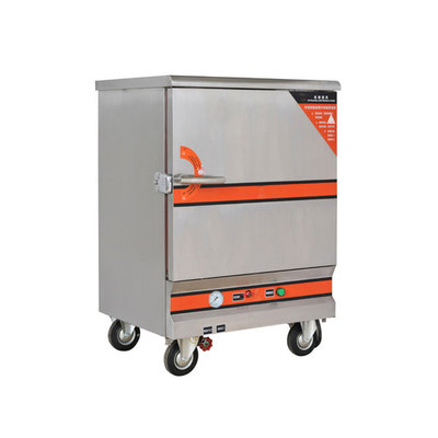 电气两用6盘蒸饭柜